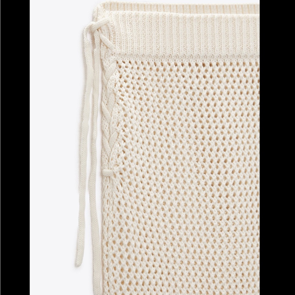 ZARA CROCHETED SKIRT - Picture 4 of 4